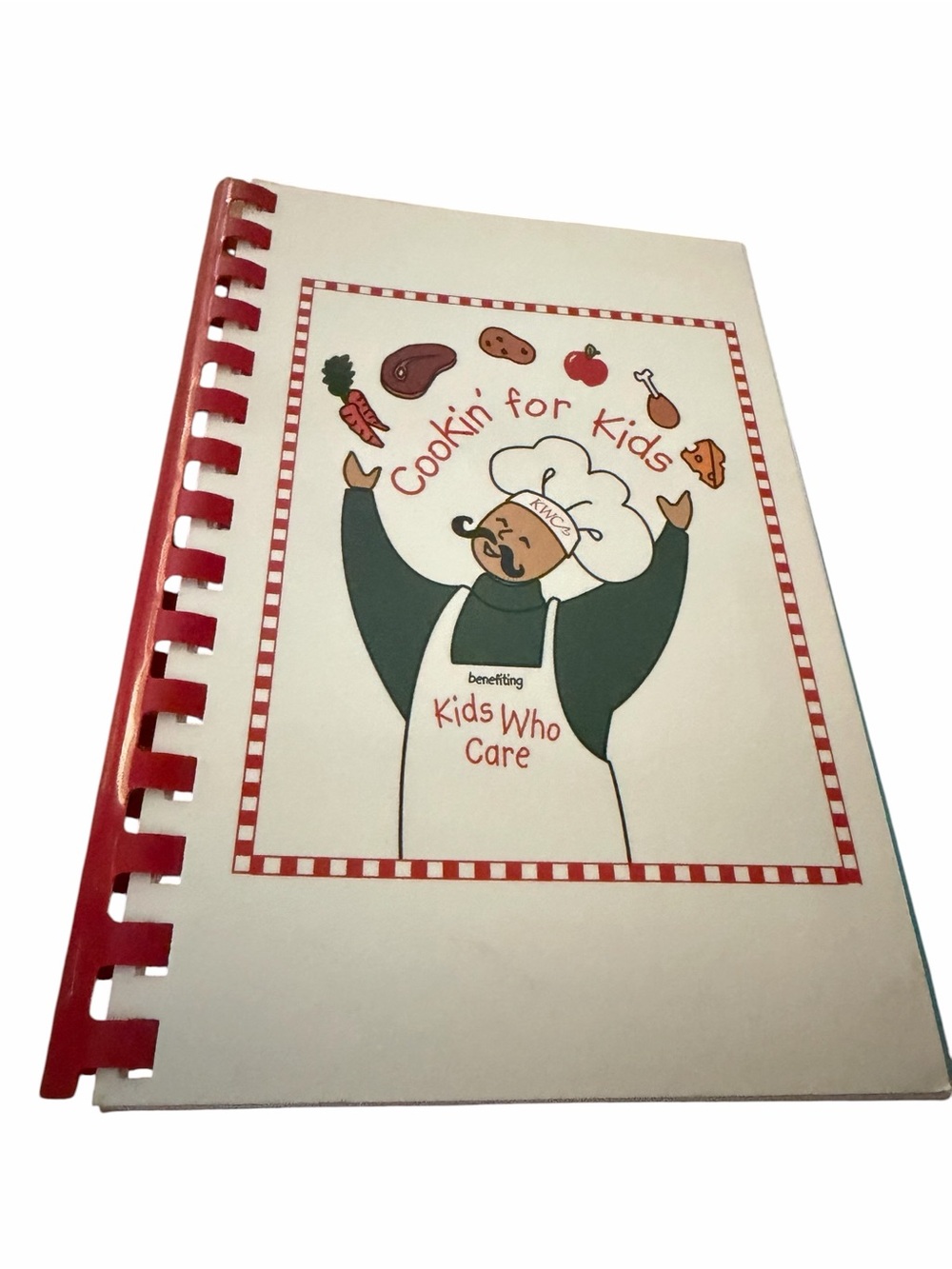 Vintage Cookin’ for Kids Cookbook Kids Who Care Fort Worth TX Community Recipes